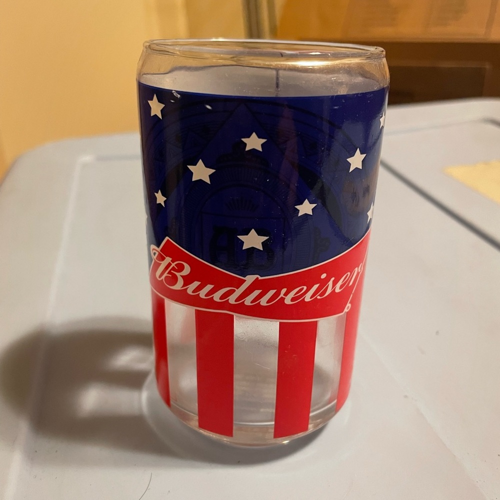 Budweiser glass cup